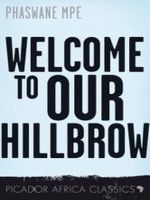 cover image of Welcome to our Hillbrow